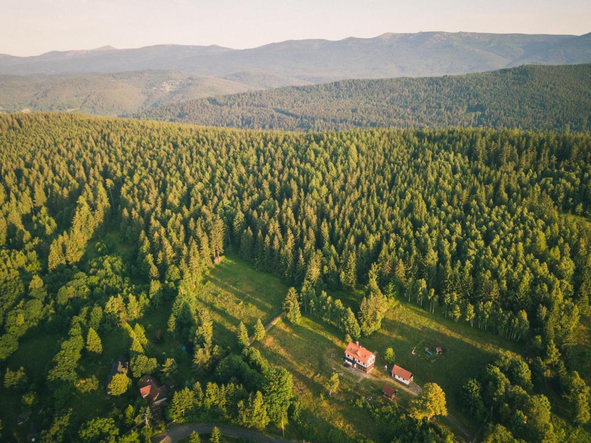 Izerski Horyzont - Dom Z Balia W Lesnej Perspektywie Kopaniec Exterior foto