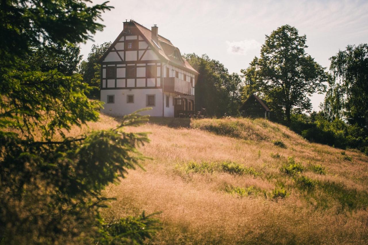Izerski Horyzont - Dom Z Balia W Lesnej Perspektywie Kopaniec Exterior foto