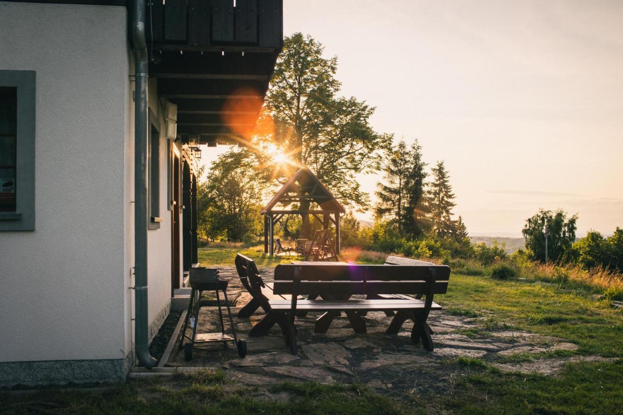 Izerski Horyzont - Dom Z Balia W Lesnej Perspektywie Kopaniec Exterior foto